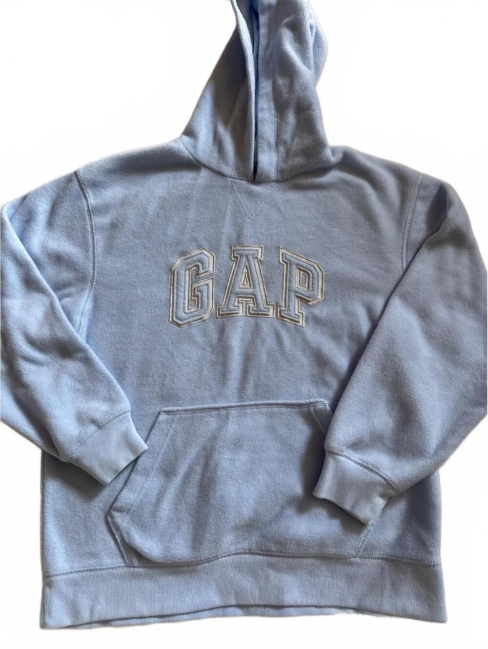 GAP Kids XL (12) Light Blue Hoodie Sweatshirt with Front Pocket